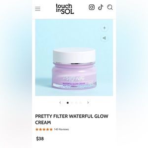 Touch in Sol Pretty Fitter Waterful Glow Cream